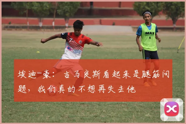 埃迪-豪：吉马良斯看起来是腿筋问题，我们真的不想再失去他